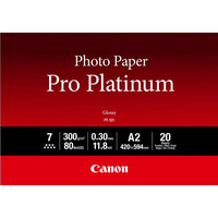 Canon PT-101 Professionelles Fotopapier Platinum A2, 20 Blatt